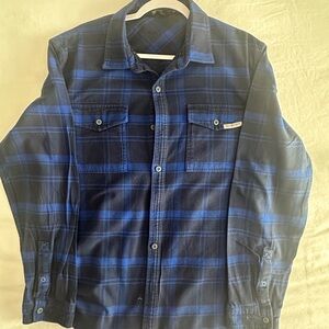 VORTEX OPTICS Men's Timber Rush Flannel Blue Jay XL